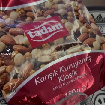 Tadım Karışık Kuruyemiş Adı Altında Üzüm Leblebi Şoku