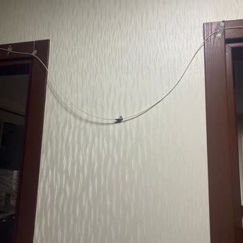 Bantla Duvara Yapıştırılan Kablolar Ve Servisin Cevapsızlığı