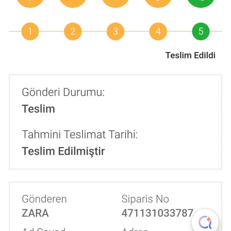 Teslim Edildi Olarak İşaretlenen Ürün Adrese Ulaşmadı Ve Kargo İletişimsiz