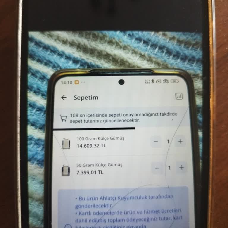 Kredi Kartıyla Aldığım Gümüş Külçeler Hâlâ Teslim Edilmedi