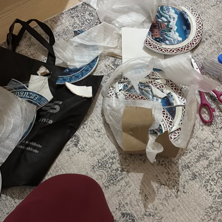 Kırık Tabak Teslimatı İçin PTT’den Tazminat Talebi