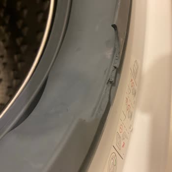 Arçelik 9100 DMX Çamaşır Makinesinin Körük Lastiği Üç Ayda Kırıldı, Değişim İstiyorum