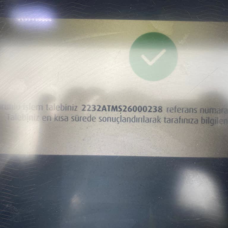 ATM'de Alıkonulan 3000 TL'nin Eksik İadesi Ve Açıklama İsteği