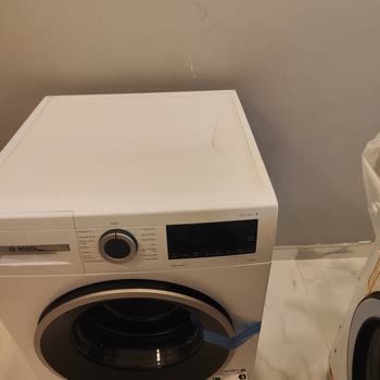 Media Markt'tan Gelen Kırık Çamaşır Makinesinin Acil Değişimi