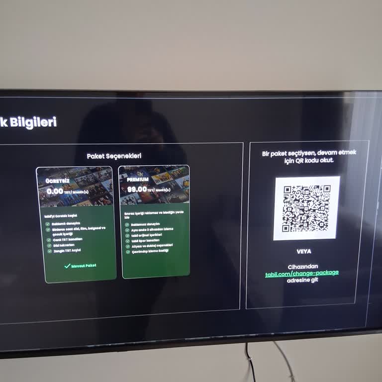 Ücretsiz Tabii Üyeliğim Televizyonda Kullanılamıyor