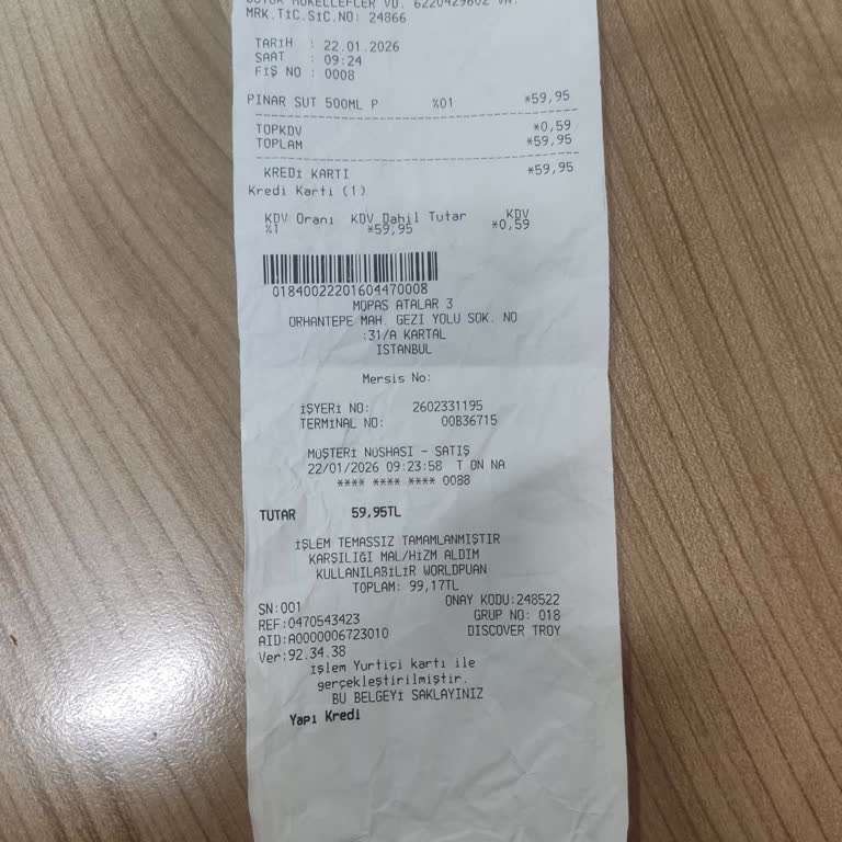 Mopaş Atalar 3 Şubesinde Son Tüketim Tarihi Geçmiş Süt Satışı