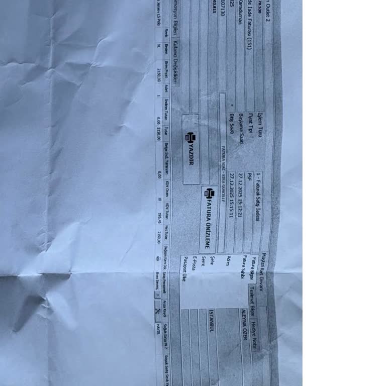 İade Sürecindeki Gecikme Ve Bilgi Eksikliği Nedeniyle 2.150 TL Ödemenin Hâlâ İadesi Yapılmadı