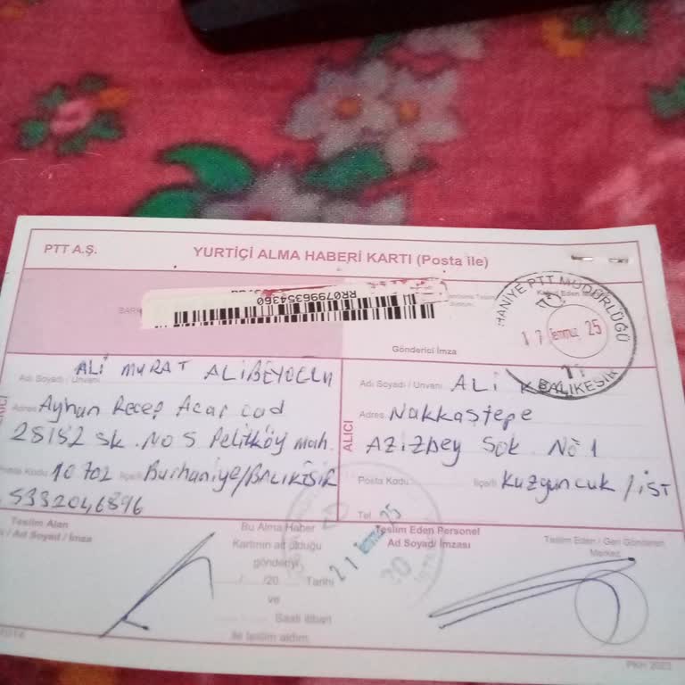 Ali Koç’a Gönderdiğim Mektuba Altı Ay Sonra Yanıt Gelmemesi Ve Telefon Engeli