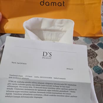 Kalitesiz Gömlekte Üretim Hatası Ve Mağaza Desteği Eksikliği