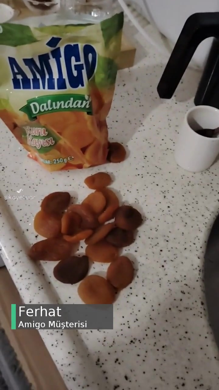 Amigo Kuruyemiş Bozuk Ürünü İade Almama Sorunu videonun kapak resmi