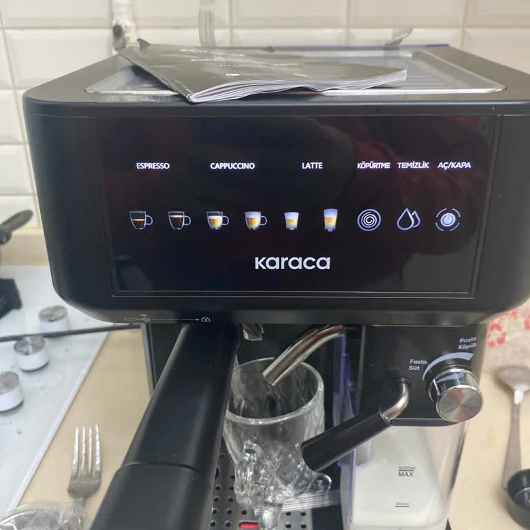 Karaca Züccaciye Kahve Makinesini Aldım Aldığım Günden Beri Bir Kere Kahve İçemedim