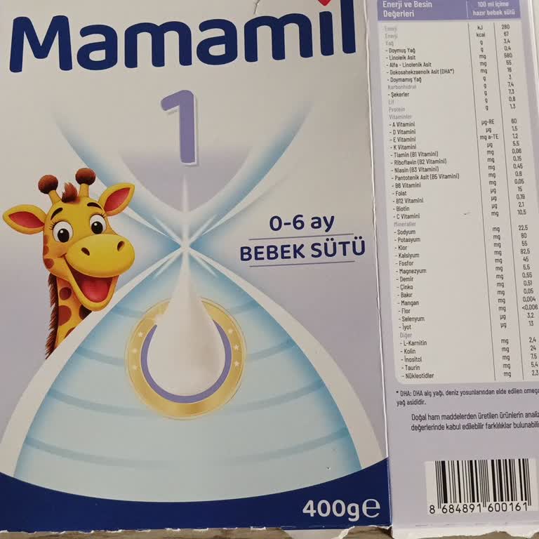 Bebekte Şiddetli Gaz Sancısı Ve Yoğun Topaklanma Nedeniyle Mamamil Sütü Geri Çağırılmalı