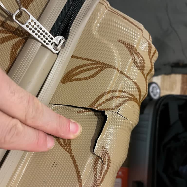 Ajet Rize Havalimanı'nda Alınan Valizde Kırık Köşe, Tazminat Bekliyorum