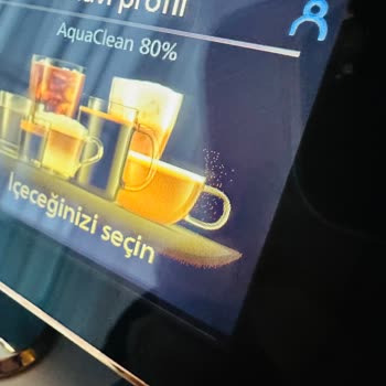 Philips 5500 Lattego Kahve Makinesinde Garanti Süresi Dolmadan Çizik Ve Hata Kodu