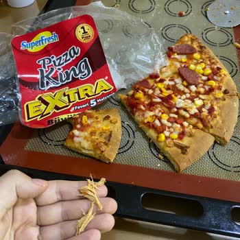 Superfresh Pizza King İçinde Tahta Parçası Çıktı