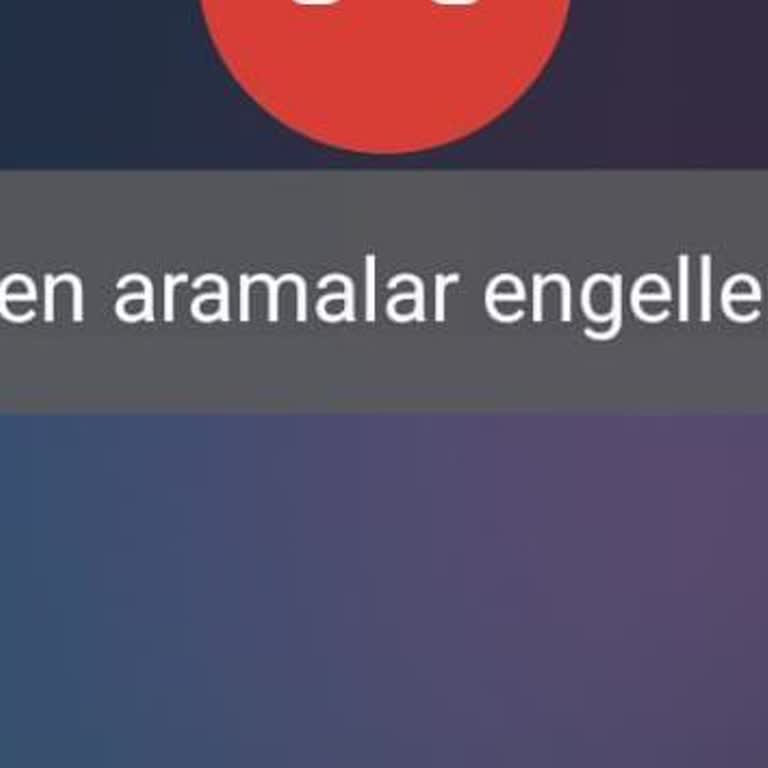 Giden Numaralar Engellendi, Vodafone Hattımda Arama Ve Aranma Sorunu