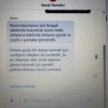 Hotels.com'dan Otel Ücreti İadesi Alınamıyor