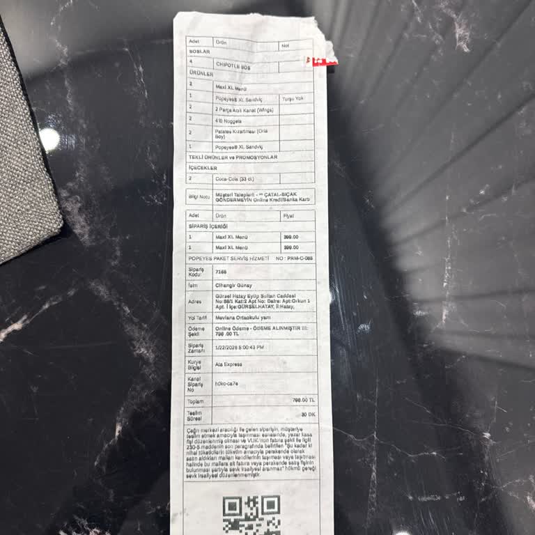 Teslim Edilmeyen Sipariş Ve İletişim Sorunu