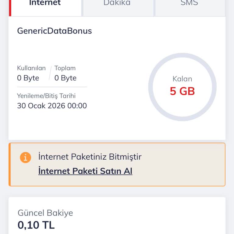Bimcell Hediye İnternet Paketi Çalışmıyor, Mağduriyet Yaşıyorum