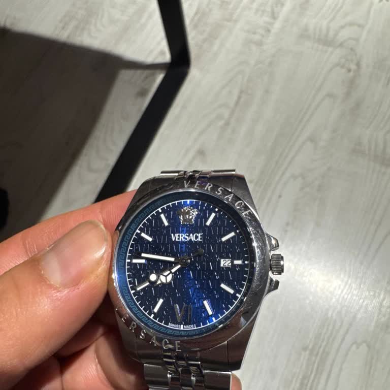 Versace Saatimde Kırılan Buton Ve Garanti Dışı Orijinal Olmayan Parça Onarımı