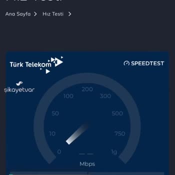 Türk Telekom İnternet Hızı Sıkıntısı!