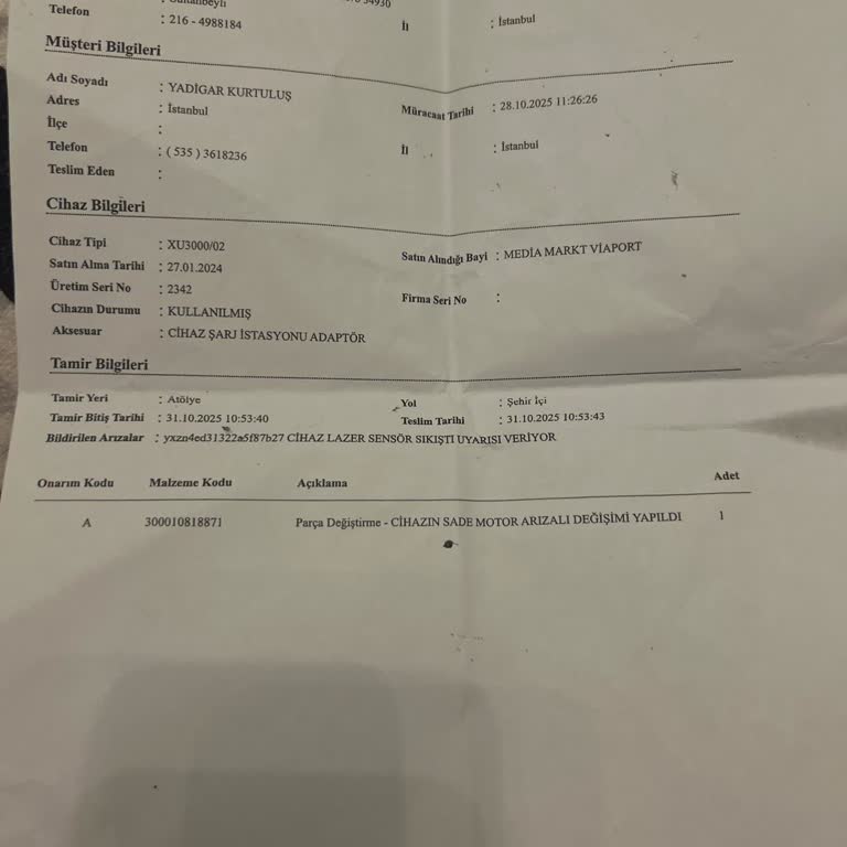 Philips 3000 Robot Süpürgede Sürekli Lazer Sensör Arızası Ve Servis Çözümü Yok