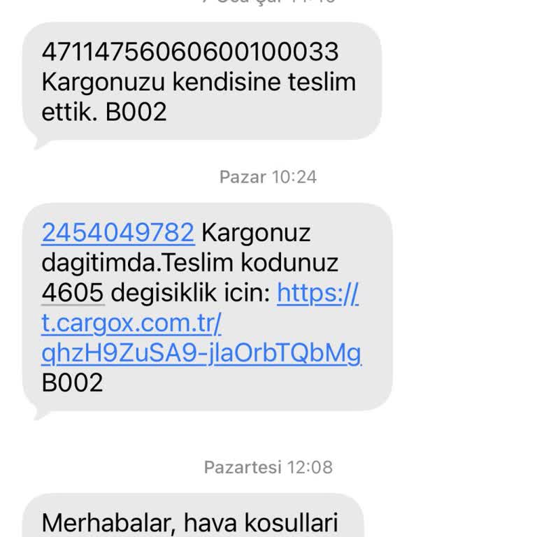 Cargox Kargo Gecikmesi Ve Bilgilendirme Eksikliği Nedeniyle Ayakkabı Siparişi Teslim Edilemedi