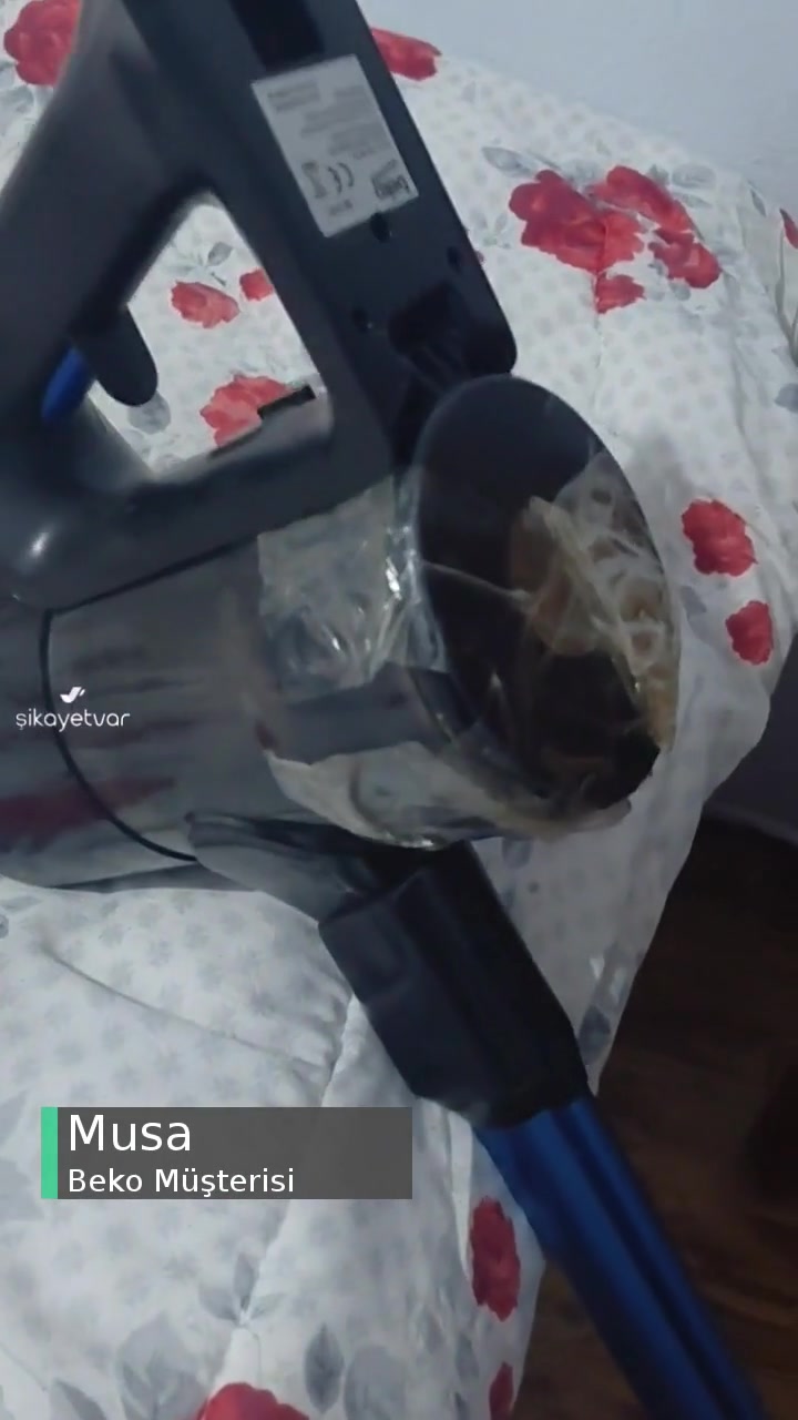 Beko Süpürgemin Kapak Aparatı Kırıldı videonun kapak resmi