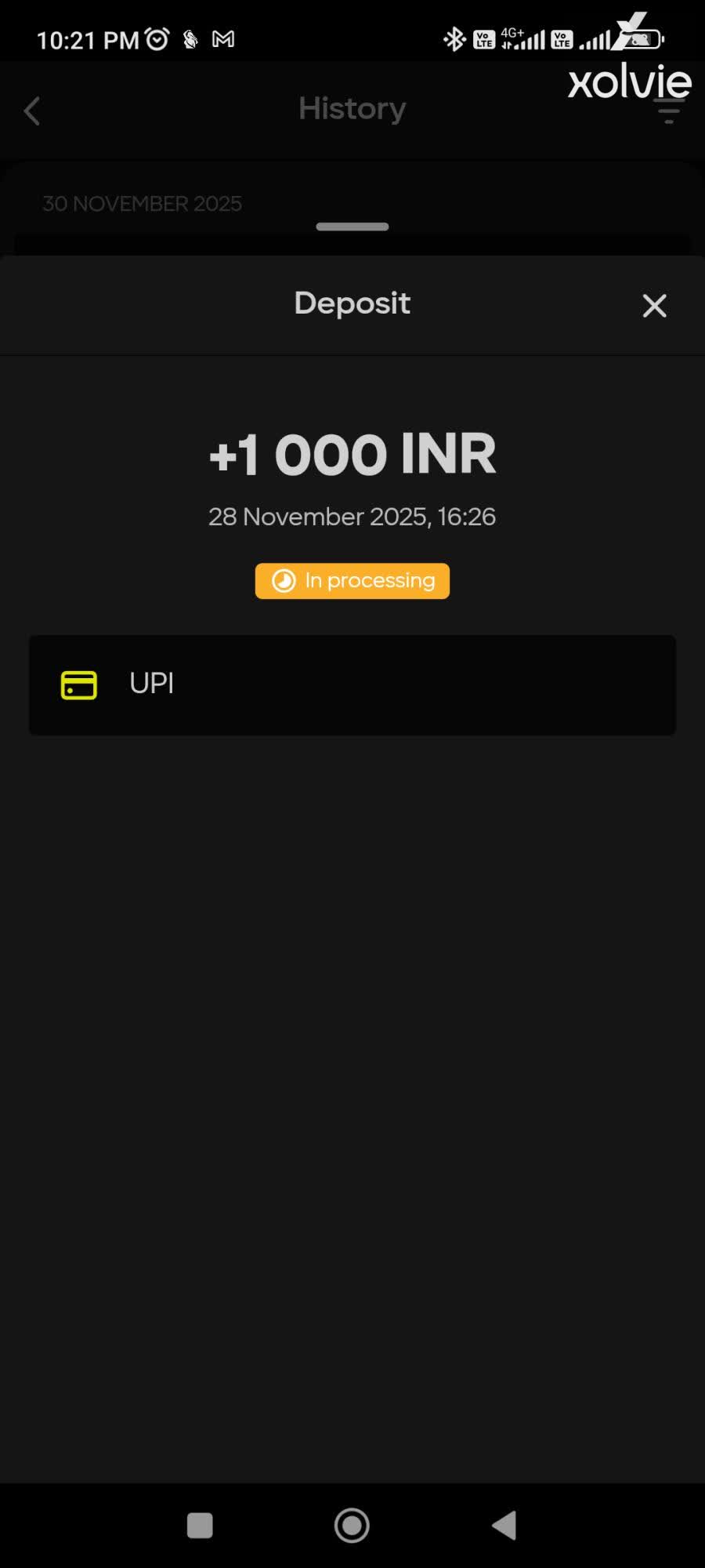 Parimatch App Deposit Pending Problem - Xolvie