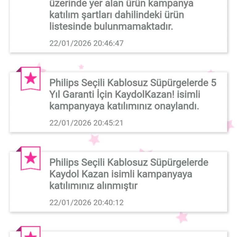 Philips 8057/1 Dikey Süpürge İçin Broşürdeki 2.500 TL Migros Hediye Çeki Sözünün İhlali