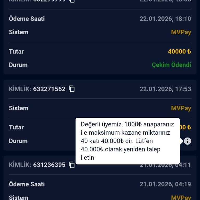 Betkare’de Kazancım Haksızca Silindi, 89.000 TL Ödeme Talebi