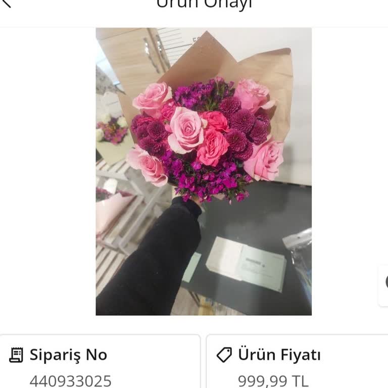Çiçek Sepeti Yanlış Ürün ve Bozuk Çiçek, İptal Talebi Reddedildi