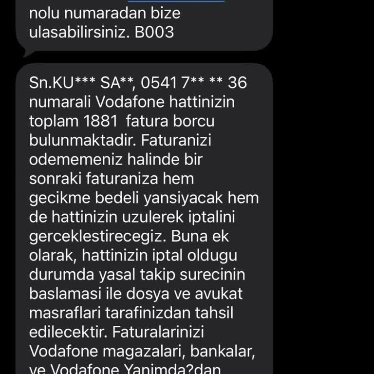Ödenen Faturalar Göz Ardı Edildi, Haksız Yasal Takip Tehdidi