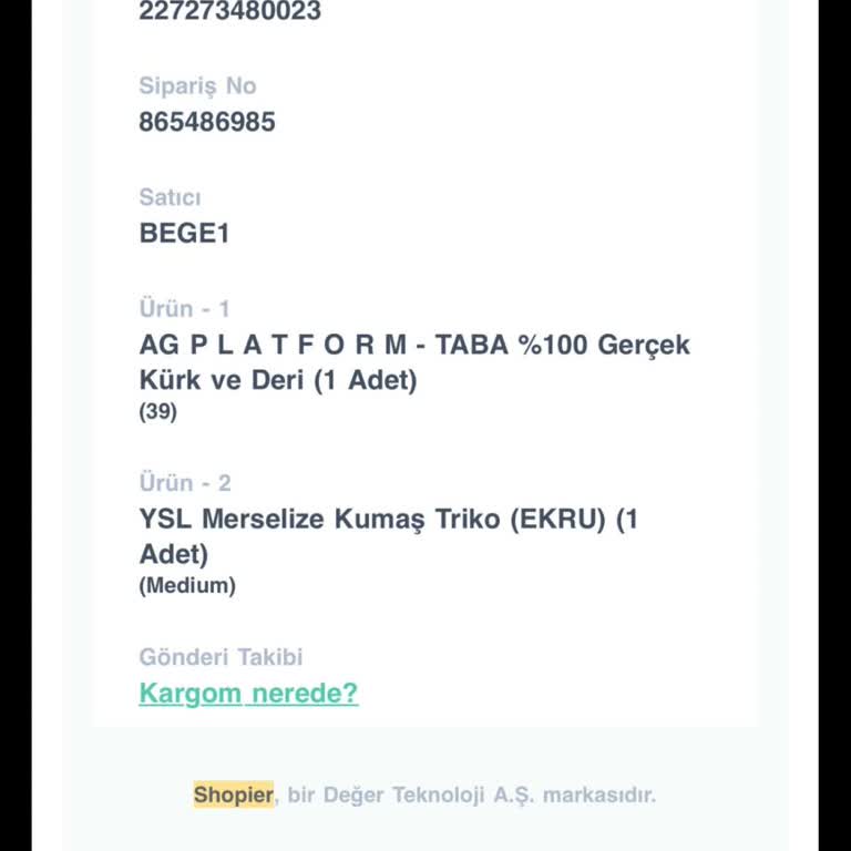 Bgsportive'de Teslim Edilmemiş YSL Hırka Ve Geri Ödeme Sorunu