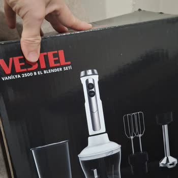 Vanilya 2500 B El Blender Setinde Basma Tuşu Çalışmıyor: İade Talebi