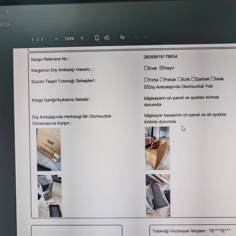Tesla Teknoloji İthalat Yetkili Servis Garanti Ürünü Hasarlı Gönderdi, Sorumluluğu Kargoya Bıraktı
