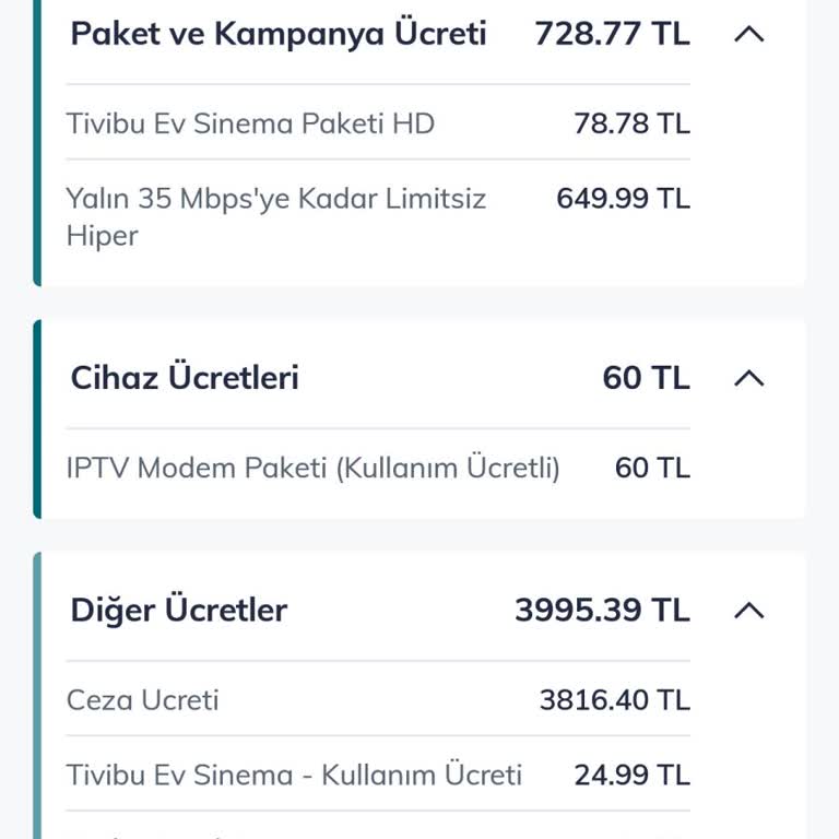 Tivibu Cayma Ücreti Haksız Şekilde Faturama Yansıtıldı