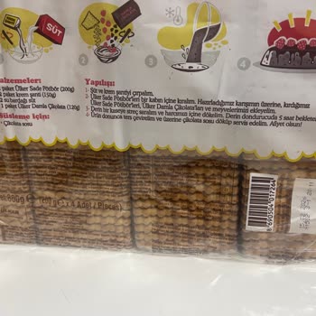 Ülker Pötibör Bisküvilerinde Kapalı Pakette Böcek Tespiti