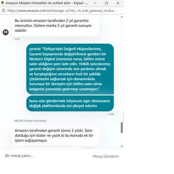 Sandisk USB Belleği 5 Yıllık Garanti İhmali Ve Amazon Destek Döngüsü Türkiye’de