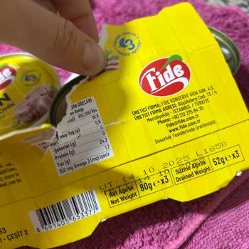 Migros Balık Konservesinde Böceklenme Tespiti Ve İade Talebi