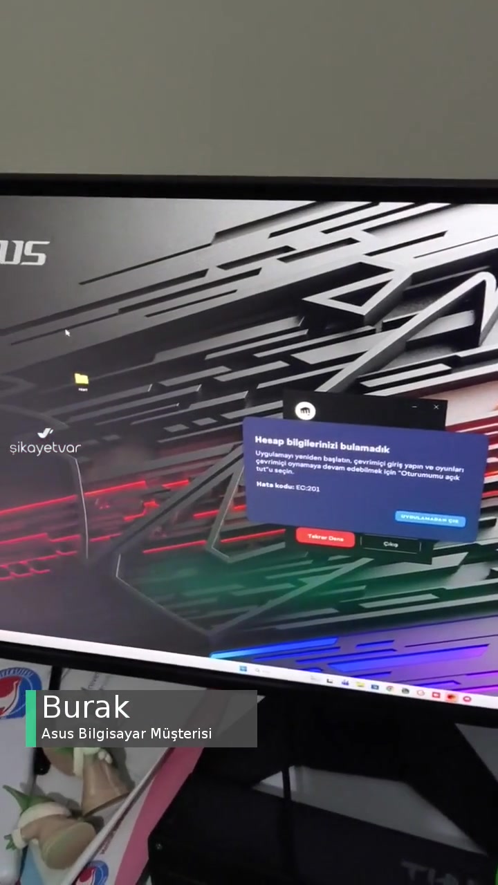 Asus Rog Strix Kablo Arızalı Gönderdiler videonun kapak resmi