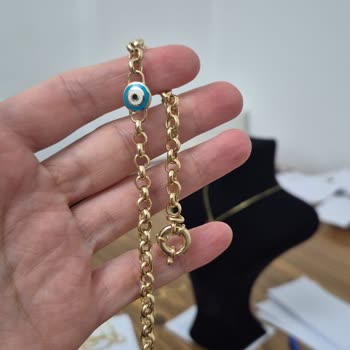 Faturası Verilmeyen Ve Bir Haftada Renk Atan Altın Kaplama Bileklik