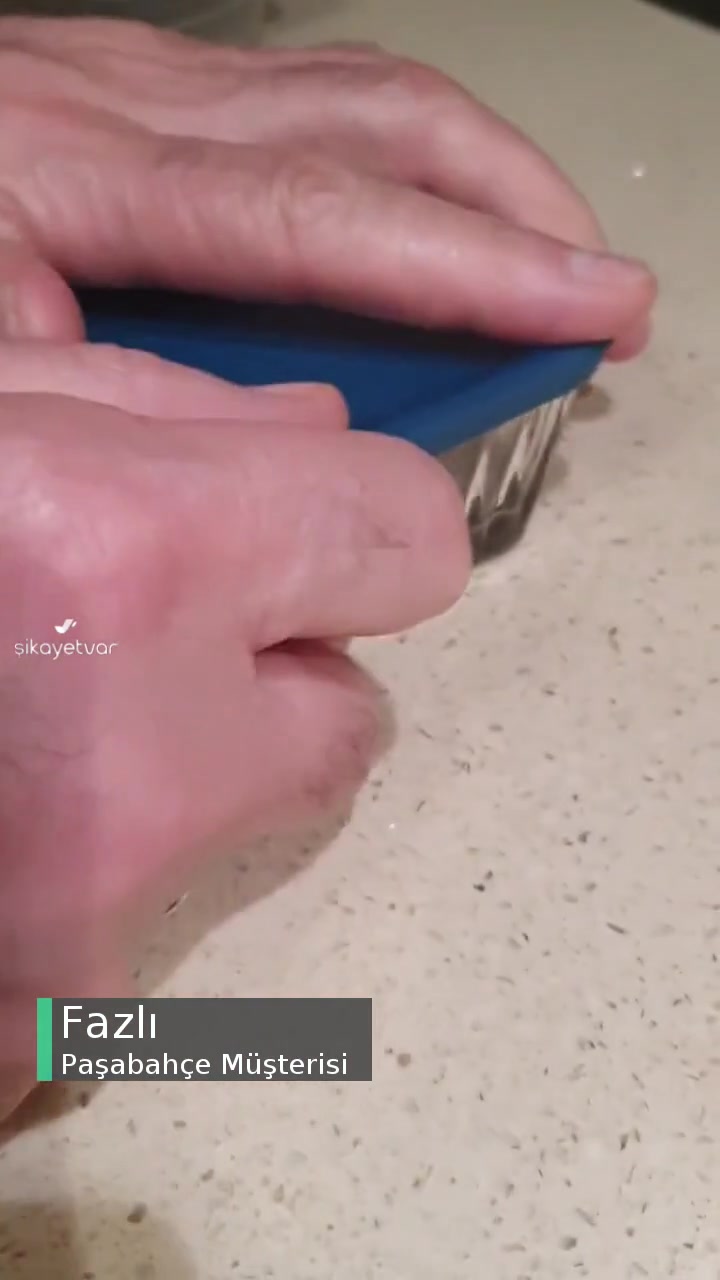 Paşabahçe 6'lı Kare Kahvaltılık Saklama Kabı, Kapak Sorunu videonun kapak resmi