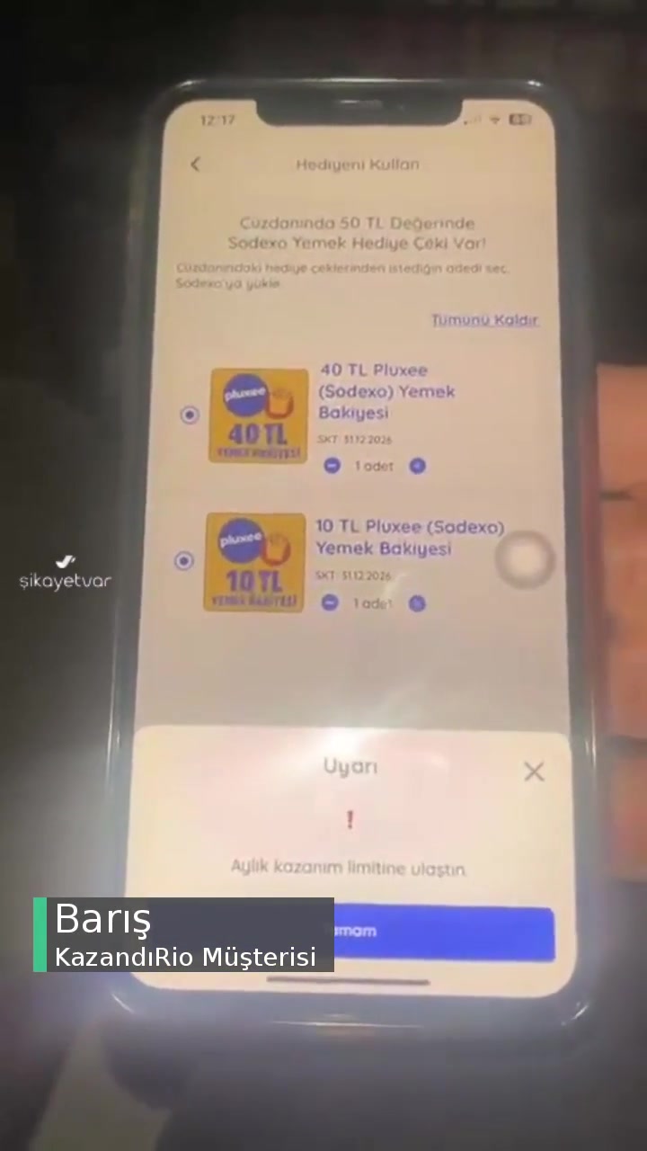 Kazandırio Aylık Kazanç Limiti videonun kapak resmi
