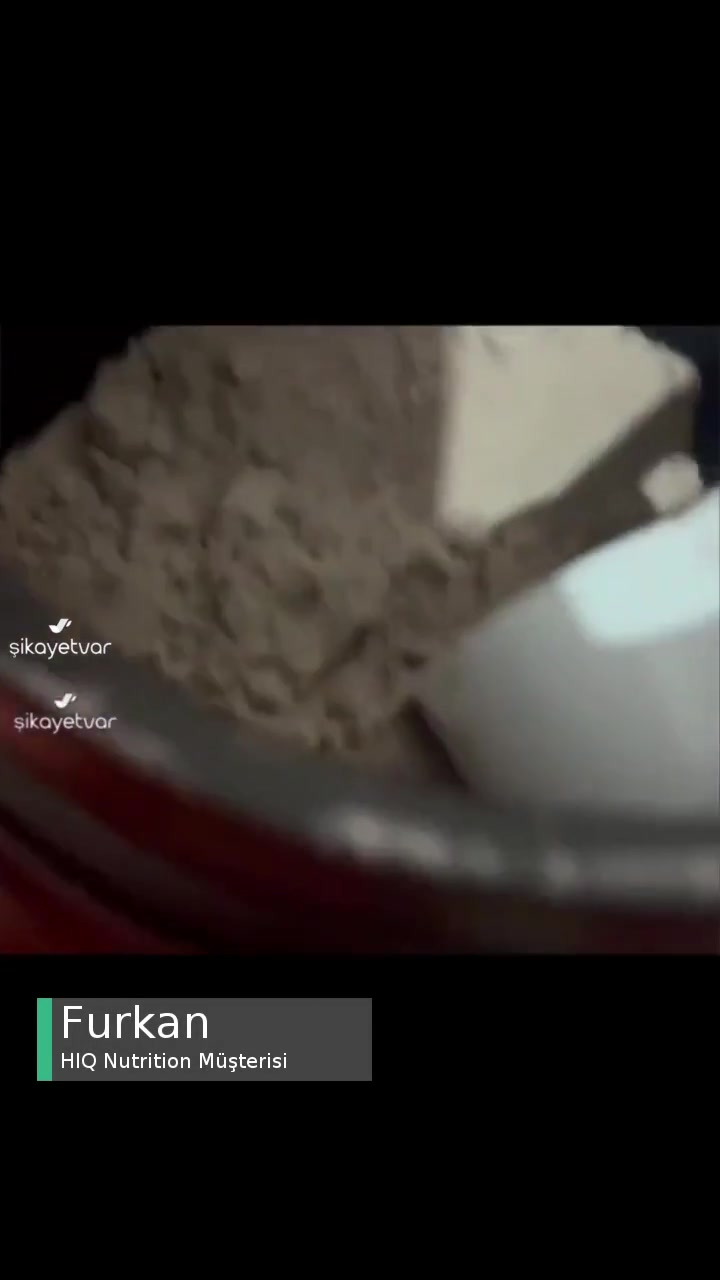 Hıq Nutrition Protein Tozundan Plastik Çıktı İade İstiyorum videonun kapak resmi