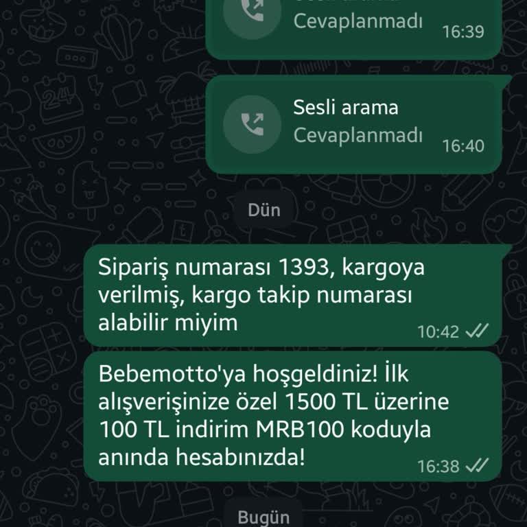 Kargo Takip Bilgisi Olmadan Sipariş Teslim Edilemedi Ve İade Talebi