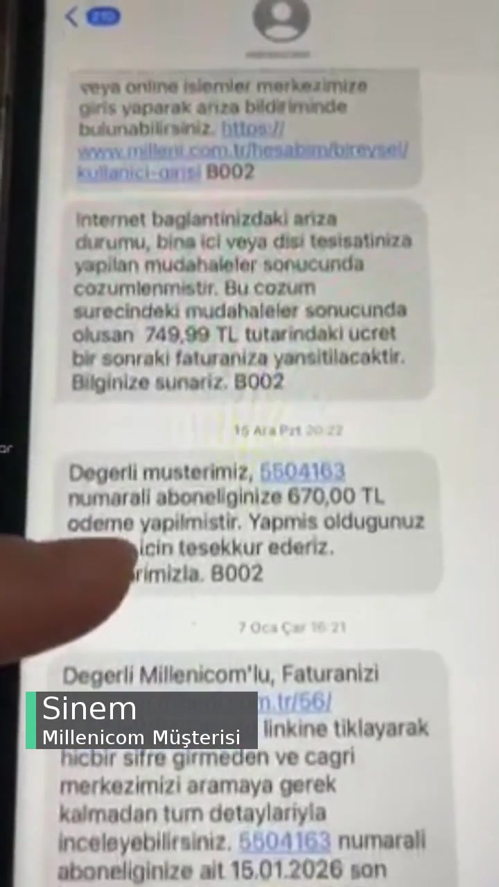 Millenicom Haksız Ücretlendirme İtirazı Fazla Fatura Kesip Haksız Kazançlar videonun kapak resmi