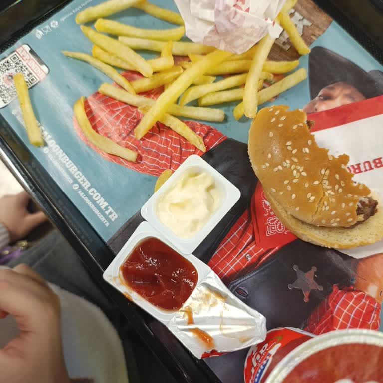 Saloon Burger Anatolium Şubesinde Bayat Patates Şikayeti Ve Telafi Talebi