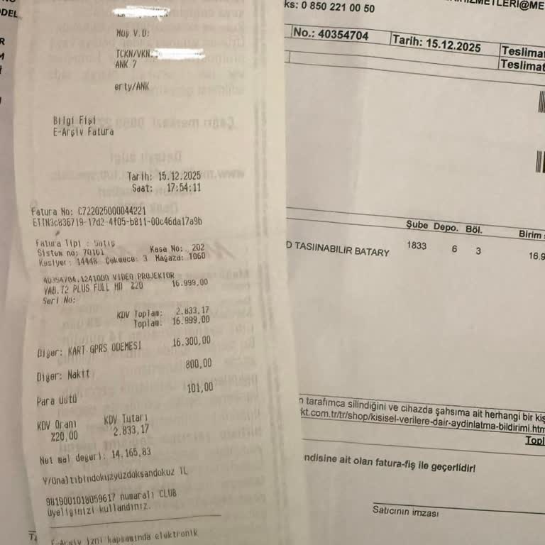 Menü Dili Çince’ye Dönüyor, Tekrarlayan Servis Sorunları Ve Eksik HDMI İle Ayıplı Projeksiyon İadesi