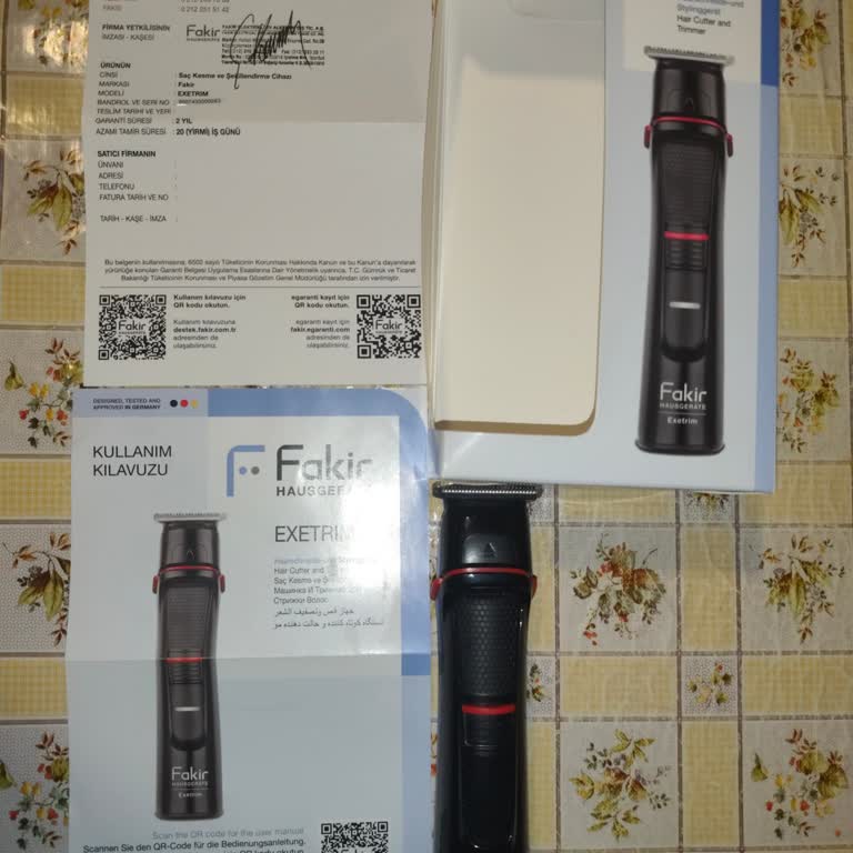 Şarj Aleti Olmadan Tıraş Makinesi Kullanılamıyor